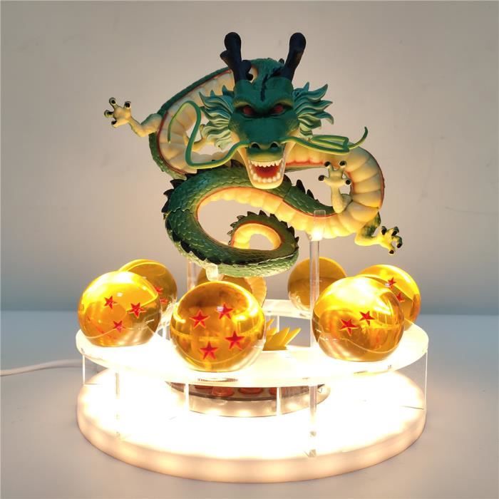 Boule de Dragon Shenron boule de cristal led bricolage veilleuse Dragon boule Z lampe USB puissance Shenlong Dragon balle Super Lamp