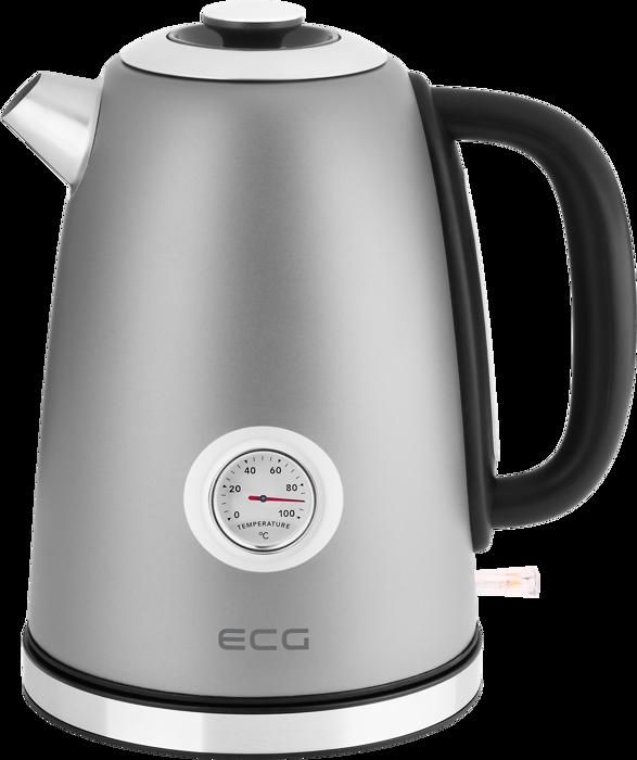 Bouilloire Électrique - ECG - RK 1700 Magnifica - Acier Inoxydable - 17 L - Indicateur de Température