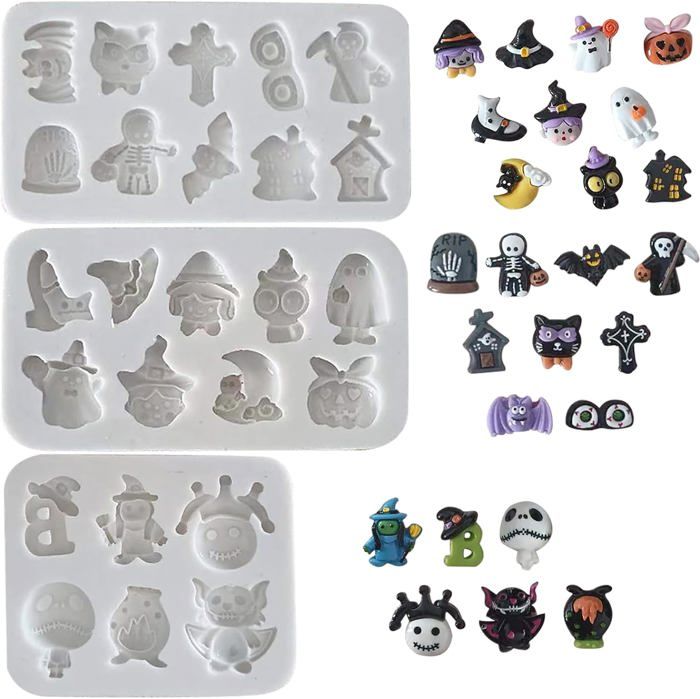 Lot De 12 Colliers Halloween – Crâne Et Chauve-Souris Fluo – Perles Multicolores 60 Cm – Déguisement Année 80 Disco – Enfant Adulte