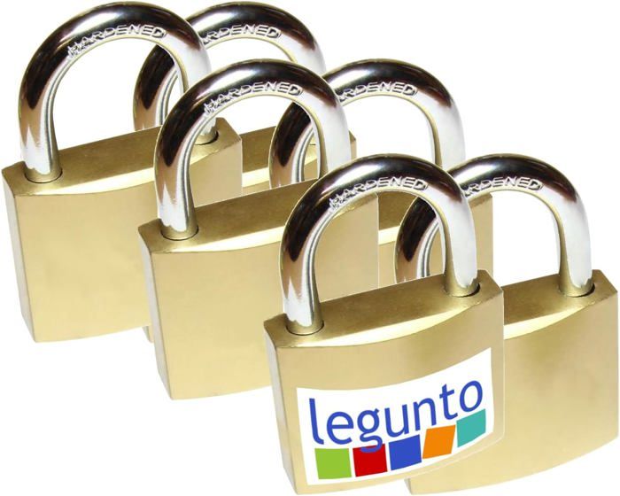 Lot de 50 cadenas à disque en acier inoxydable avec même clé ouverte, pour auto-stockage, ferme, boîte de recyclage, camion, remorque, anti-coupure