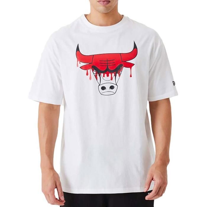 T-shirt Blanc/Rouge Homme New Era Chibul