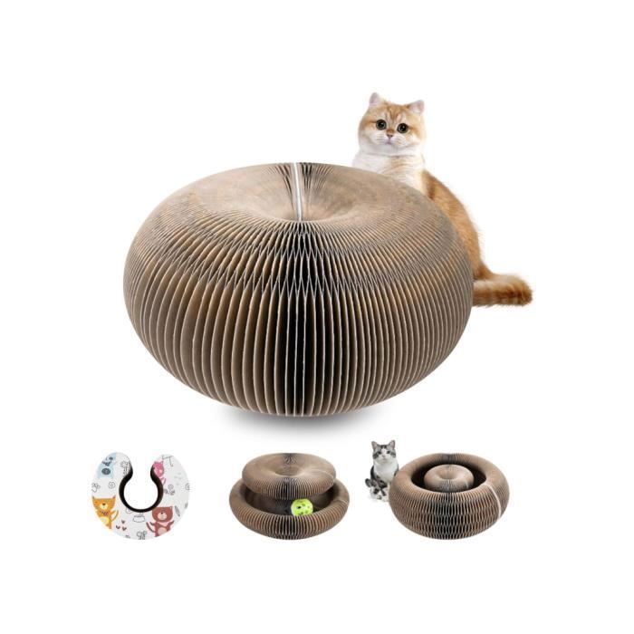 Comparer les prix de Griffoir pour Chat Grattoir Organ Cat Scratcher avec Jouet Balle Cloche Scratching Board Griffoirs pour Chats Multicolor GRIFFOIR