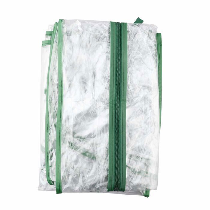 Housse de rechange pour mini serre - 3 étages - PVC transparent - 69x49x126 cm - Résistant aux intempéries