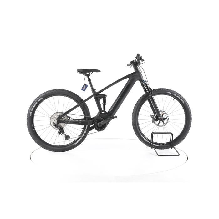 Vélo électrique - Cube Stereo Hybrid 120 SLT - noir - VTT électrique tout suspendu - Bosch 750 Wh Reconditionné - Cube