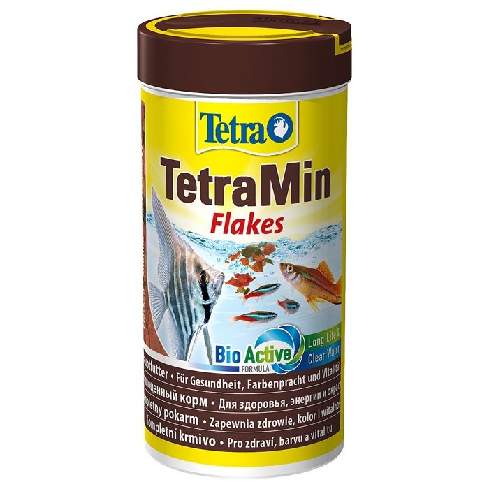 Aliment pour poissons dornement flocons de base 250 ml