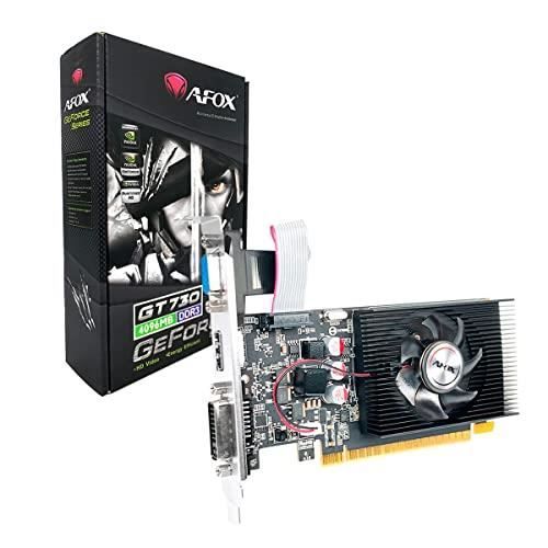 Carte graphique AFOX GEFORCE GT730 4GB DDR3 128BIT DVI HDMI VGA LP FAN AF730 4096D3L5 Cdiscount Informatique