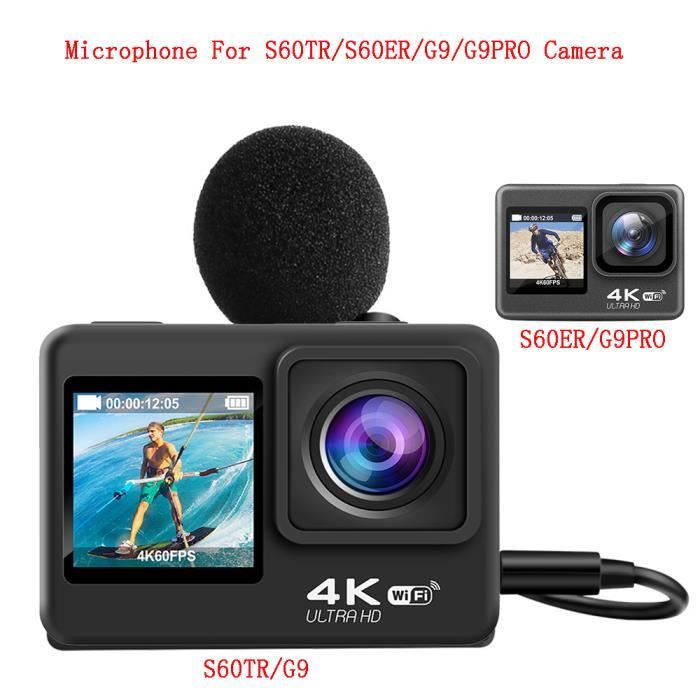 Caméra sport 4K T Ultra HD WIFI Type GOPRO 20 MPixel Support Étanche 30.0 m  90 min Wi-Fi pour Android™ / IOS - Cdiscount Appareil Photo