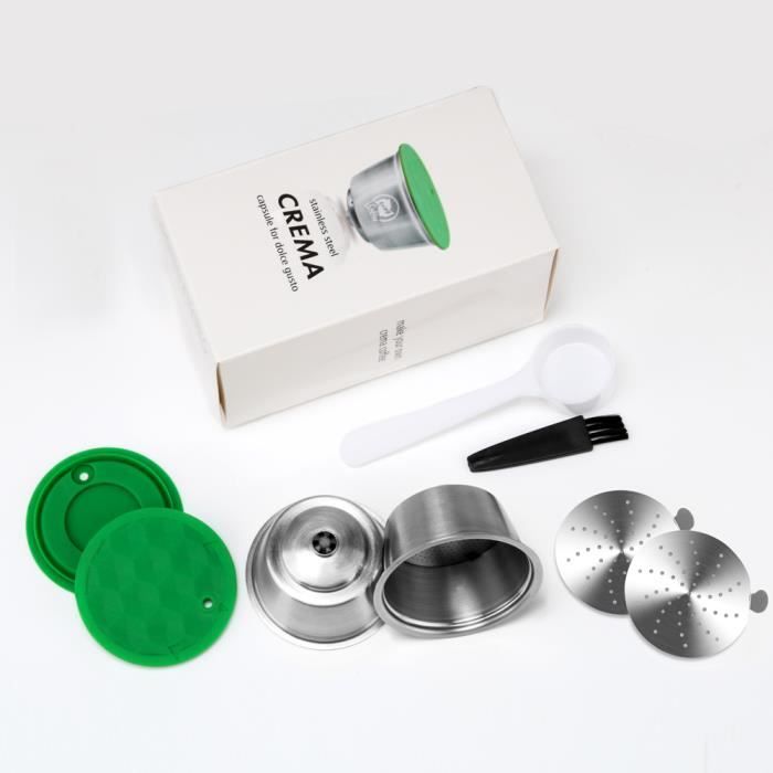 Capsule Dolce Gusto réutilisable 100% inox par Cafécolo™ – Caf'écolo