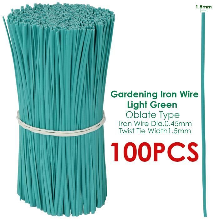 Lot De 50 Clips Pour Plantes - Attaches Tomates Réutilisables, Tuteurs, L & M - Support Jardin Extérieur