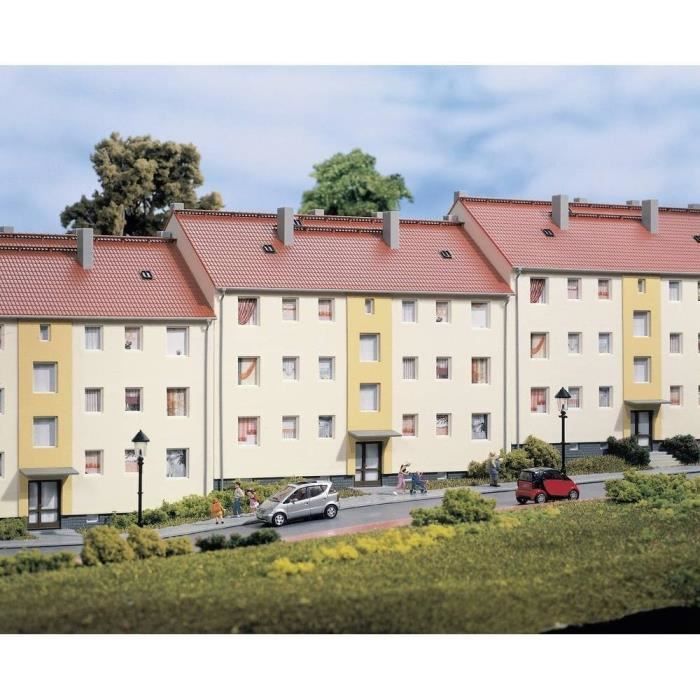 Immeuble 4 étages FALLER-130713 - UTM Modélisme Ferroviaire Immeuble 4 étages FALLER-130713 - UTM Modélisme Ferroviaire