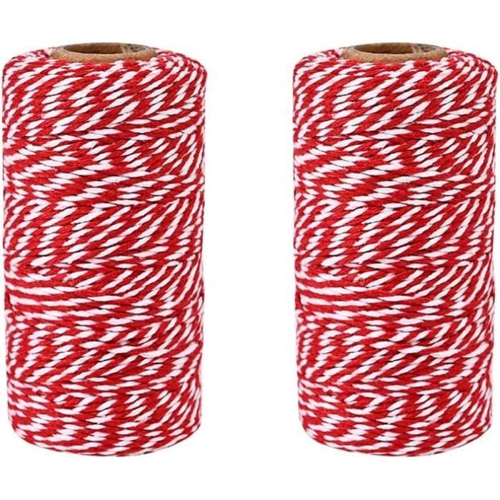 Lot De 3 Rouleaux De Serpentins Udo Schmidt 11502 – 9 Mètres De Décoration Fête Rouge Et Blanc