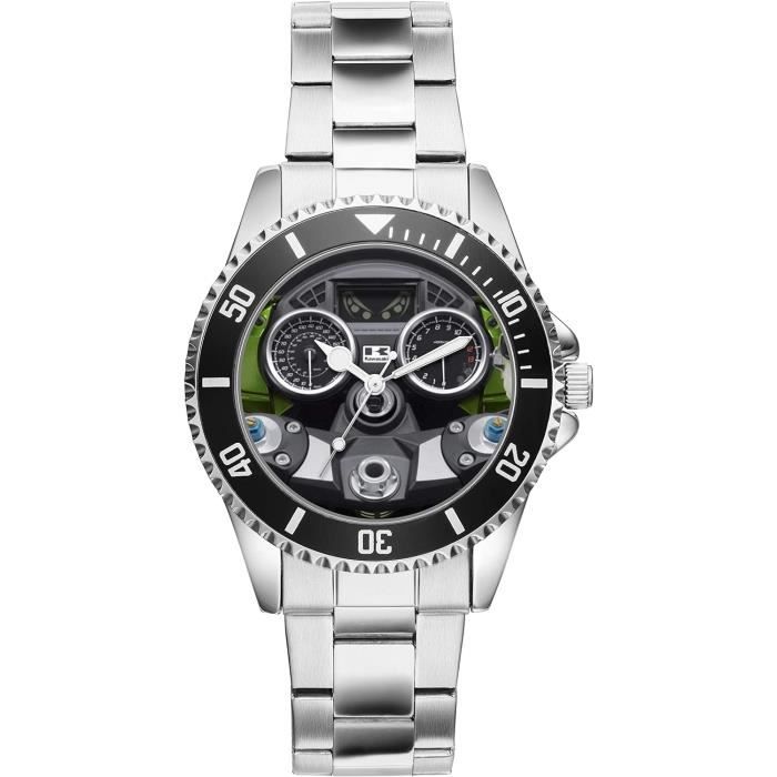 Montre Homme Cadeau Pour Kawasaki Zx Fans Cockpit Compteur De Vitesse  Quartz Analogique Montre-Bracelet 10017[H4926] , - Achat/vente montre Homme  - Cdiscount