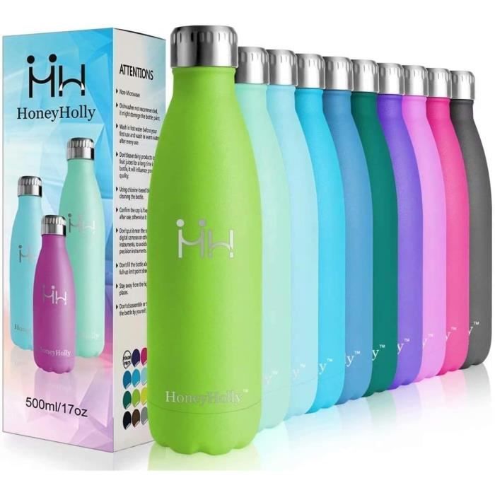 Gourde pour enfant inox - Little Gang, Coeur lilas | Lässig Gourde pour enfant inox - Little Gang, Coeur lilas | Lässig