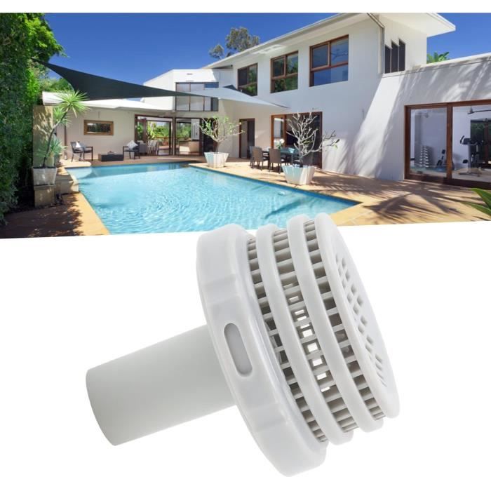 Kit De 4 Bouchons Noirs Pour Piscine Hors Sol - Accessoires étanches Et Durables En PVC