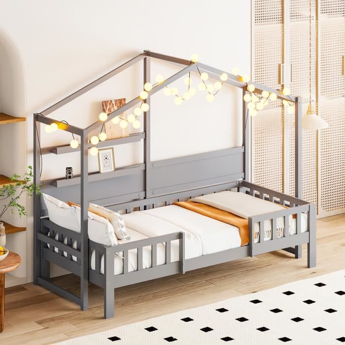 Canapé Enfant Modulaire 14 Pièces - Blocs Mousse Créatifs Pour Jeu, Salon Et Relaxation (Gris)