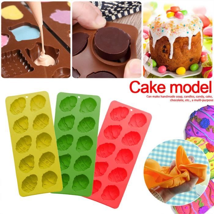 10 Oeuf De Paques Silicone Chocolat Moule Bricolage Cuisson Biscuit Gateau Moule Random Colors Ct 3034 Achat Vente Moule 10 Oeuf De Paques Silicone Cdiscount