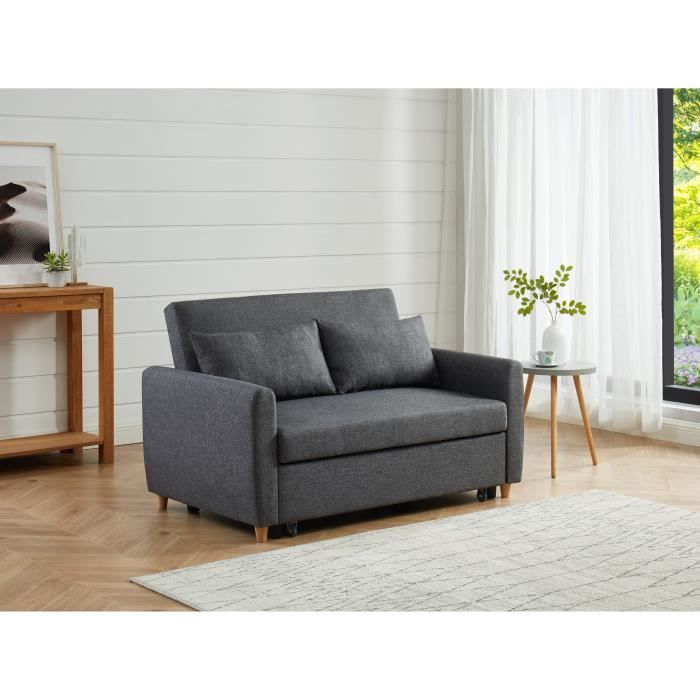 canape convertible 2 places soldes cdiscount maison