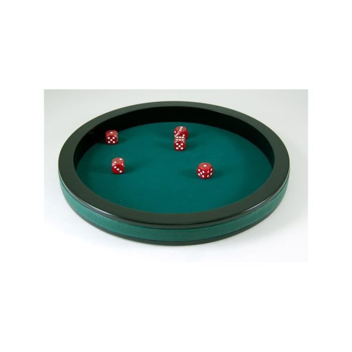 FANXIYA 2 Pièces Piste De Dés Pour Yams, Dés J Pour Le Jeu De Société