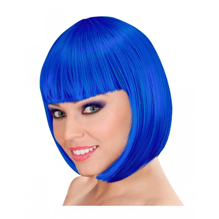 perruque bleu