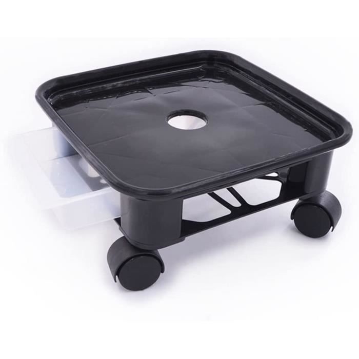Support De Plantes Mobile Avec Roulettes OFFSCH - Plateau Rond Pour Pots, Intérieur/extérieur, Balcon Et Jardin - 9