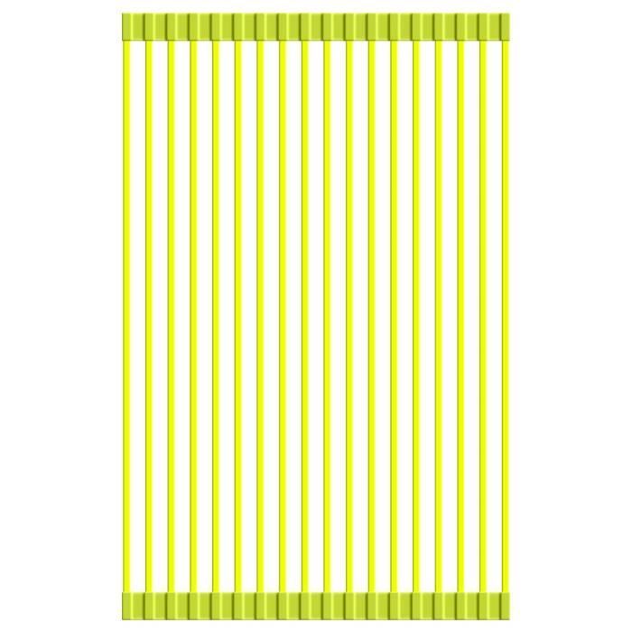 Qvant Tapis D'Égouttoir Antidérapant Pour Évier De Cuisine 33 X 51 Cm - Tapis De Protection Résistant à La Chaleur Vert