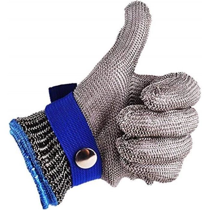 gant de boucher en maille
