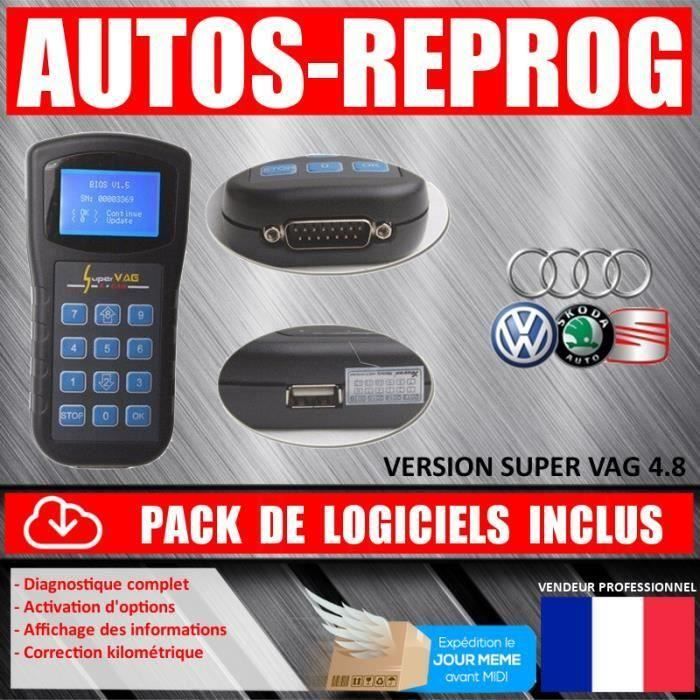 SUPER VAG K+CAN 4.8 - Diagnostique & Correction Kilométrique - TACHO ...