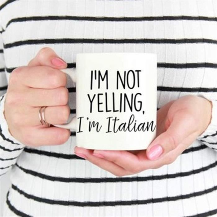 Mug Italien Drole Tasse De L Italie Italie Tasse De Cafe Italien Fierte Italienne Cadeau Italien 8 5x9 5cm 716 Cdiscount Puericulture Eveil Bebe