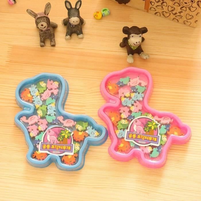 Lot De 20 Gommes Animaux Adorables – Collection Aléatoire Pour Enfants, Taille Parfaite Pour Trousse