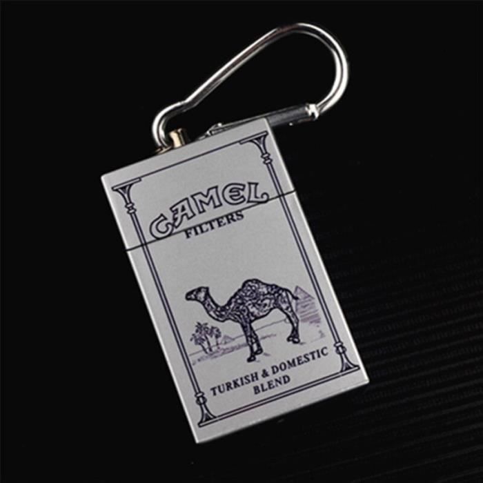 Mini Cendrier Portable ACONDE - Acier Inoxydable 5,8x5,5x1,9cm | Extérieur, Bureau, Maison