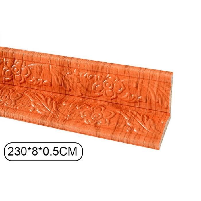 Plinthe Adhésive PVC 5 Mètres – Bordure Murale Ou Plafond – Multicolore – Neuf