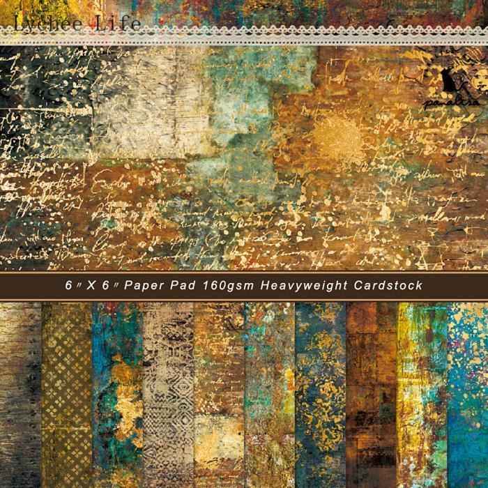 Papier Lot De 72 Feuilles De Papier Pour Scrapbooking - 15,2 X 15,2 C Decopatch Noel