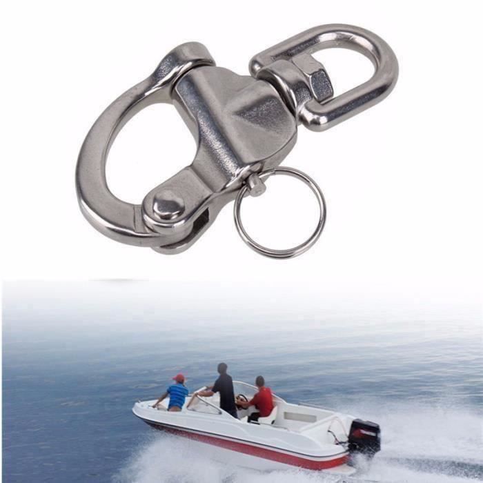 Crochet D'aile Inox Pour Bateau – Fixation Solide Pour Pare-battage, Yacht, Camping-car