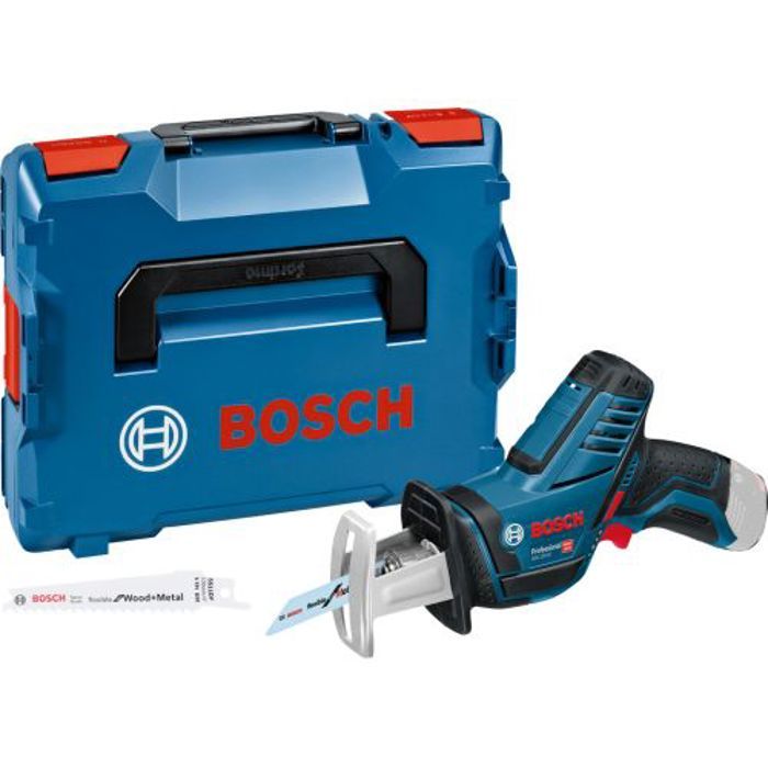 Scie sabre 12V GSA 12V-14 Professional (sans batterie ni chargeur) en coffret L-Boxx - BOSCH - 06016