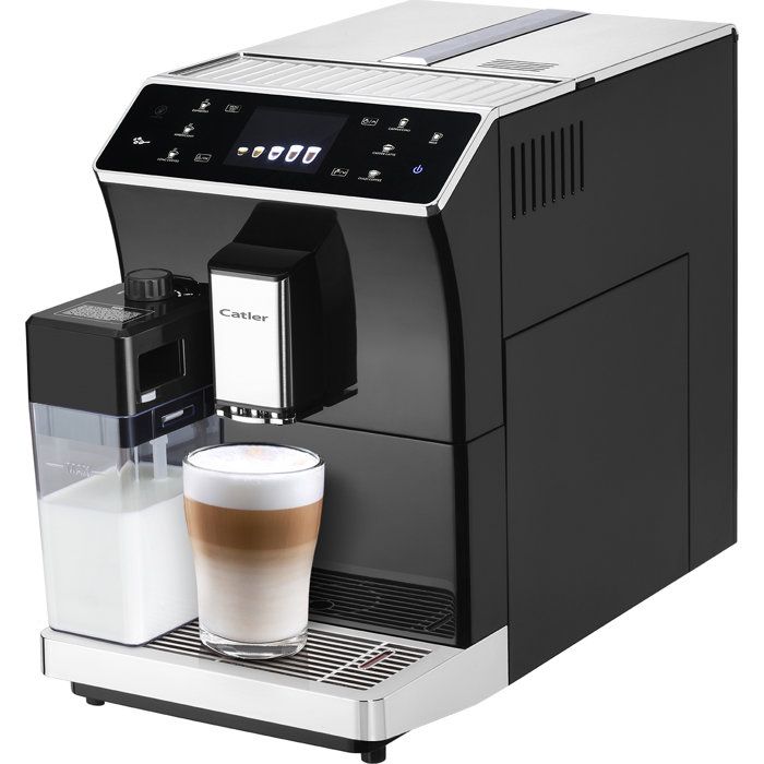Machine à expresso automatique CATLER EA 950 Café en grains Broyeur inox réglable Auto cappuccino Inox