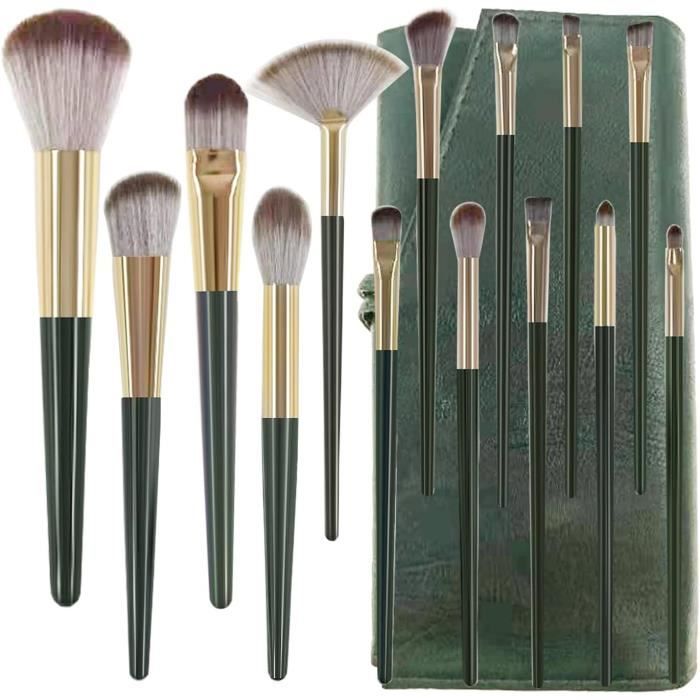 Lot De 4 Pinceaux Professionnels En Poils De Chèvre Blancs - Tailles 1,5 à 2,5 Pouces - Pour Lavis, Aquarelle, Fonds Et Céramique