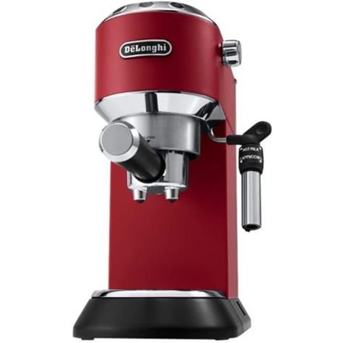 Machine à expresso - DELONGHI - EC695.R - Rouge - Ultra-compact 149 cm - 15 bars