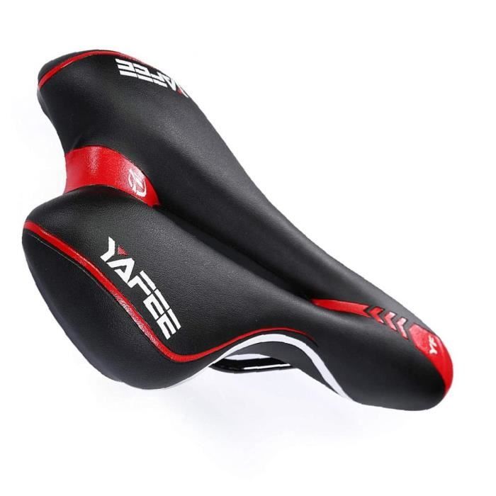 Selle Vélo Carbone Gravel Route VTT - Coussin Avant Découpé - Neuf Garantie 1 An