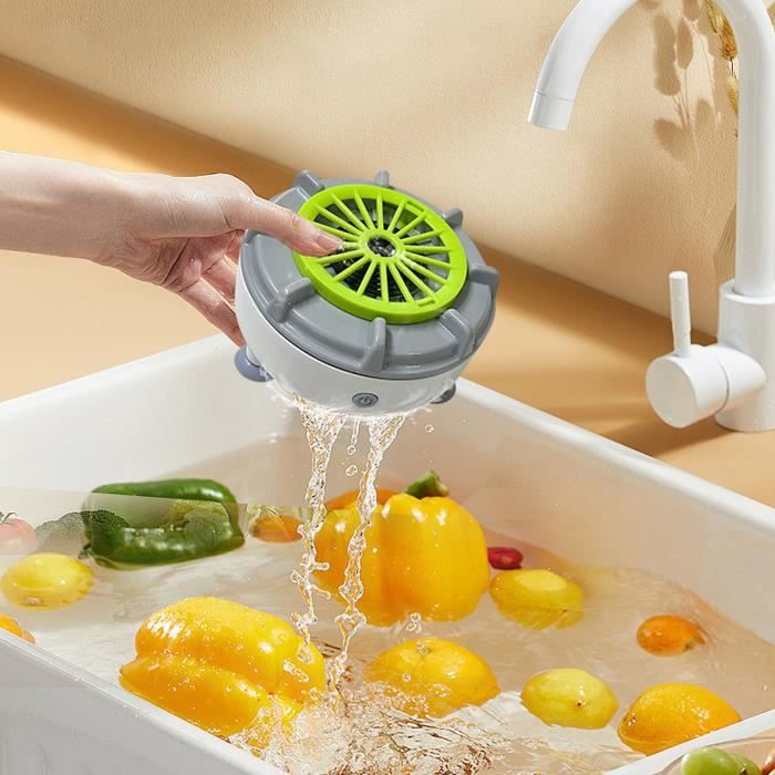 Oldmoom - Machine à Laver Fruits Et Légumes Sans Fil 4800mAh - Purificateur Alimentaire Pour Riz, Viande, Fruits De Mer - Nettoyage Par Ions OH - 13