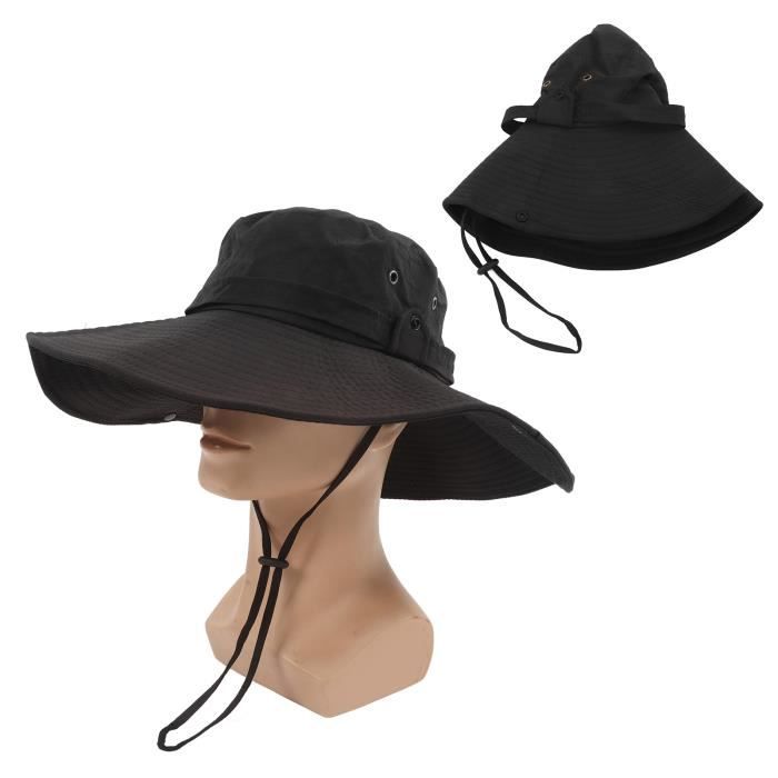 Chapeau Seau Imperméable UPF 50+ Pour Femmes Et Hommes – Protection UV, Réglable, Idéal Pour Randonnée, Pêche, Plage Et Plein Air