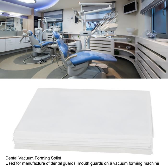 Feuilles Pour Thermoformage Dentaire - Attelles De Laboratoire Orthodontique (Lot De 7 à 20 Pièces)