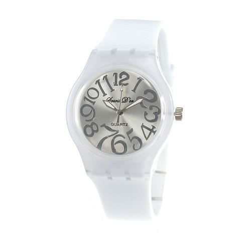 Montre femme hotsell bracelet caoutchouc