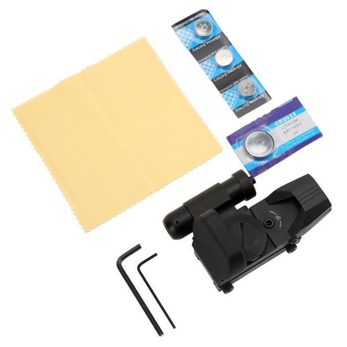 lunette point rouge et vert holosight advanced 552 montage