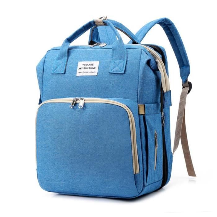 Sac à langer bébé ECELEN Sac à dos de voyage avec berceau