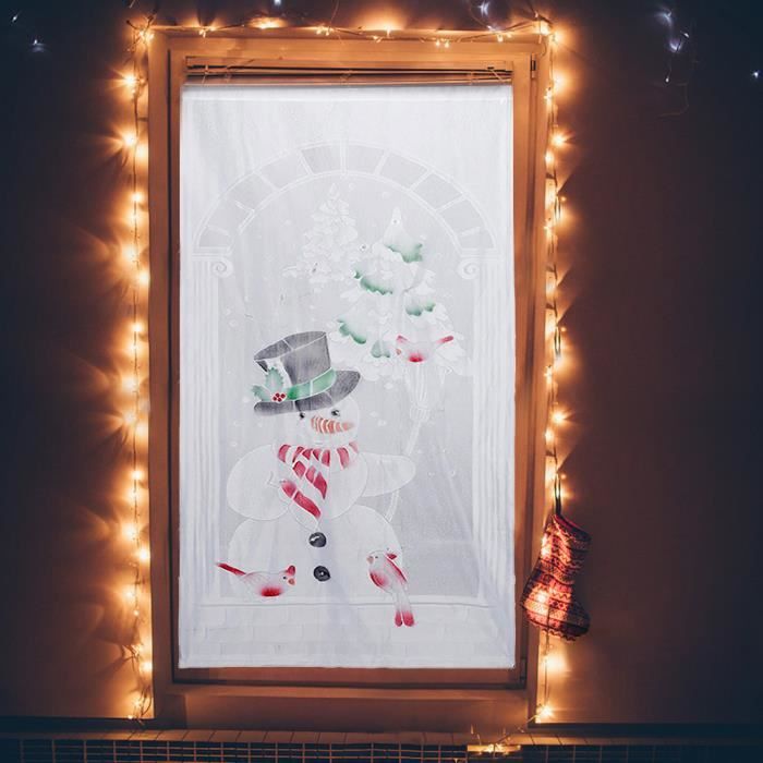 Embrasses de rideaux de noël, boucle de poupée suspendue, disposition