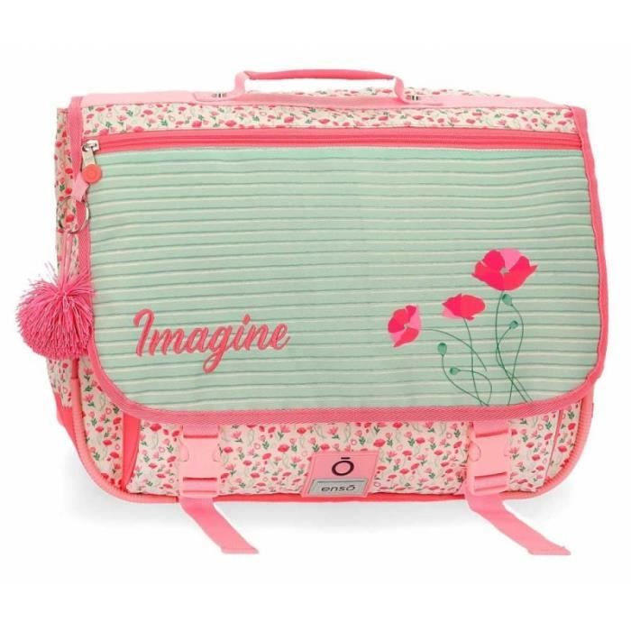 Cartable fille ENSO 38cm Imagine rose JOU 9215161 Cdiscount Bagagerie Maroquinerie