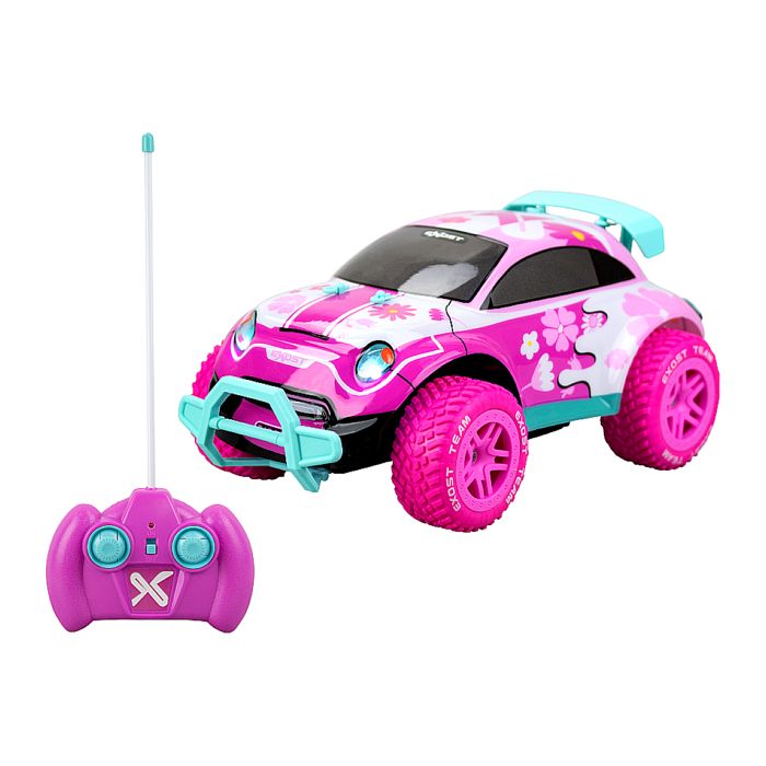 Voiture Telecommandee EXOST Pixie II 1 12 12 km h 33 cm rose des 5 ans Cdiscount Jeux Jouets