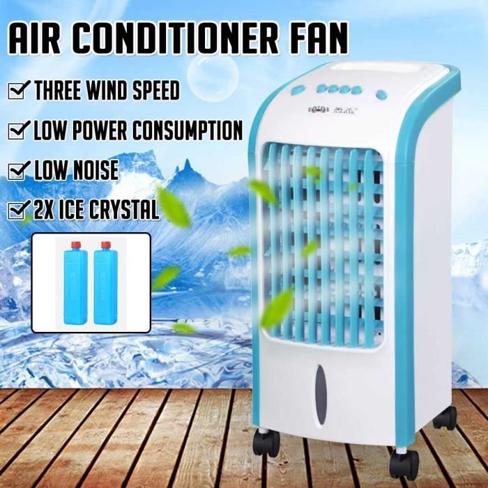 Climatiseur Portable / Ventilateur Avec Humidificateur - Classe A+++, Alimentation USB - Promotion