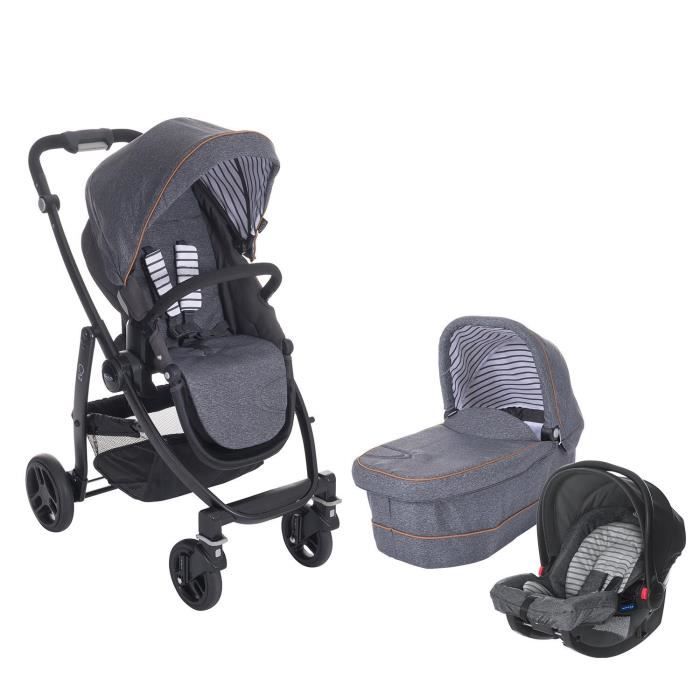 Poussette graco on sale evo trio avis