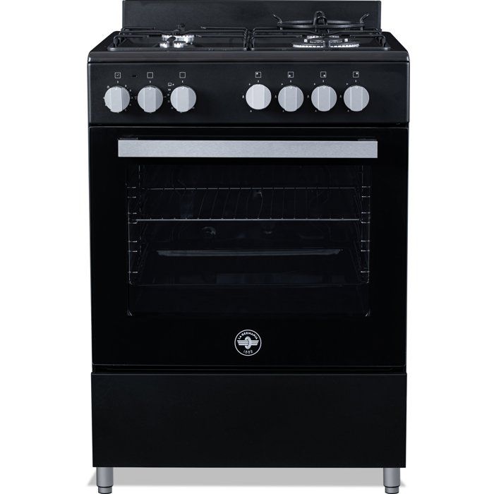 Cuisinière à gaz La Germania PIA60GN 60 cm 4 foyers 10 35 kW - vue 2